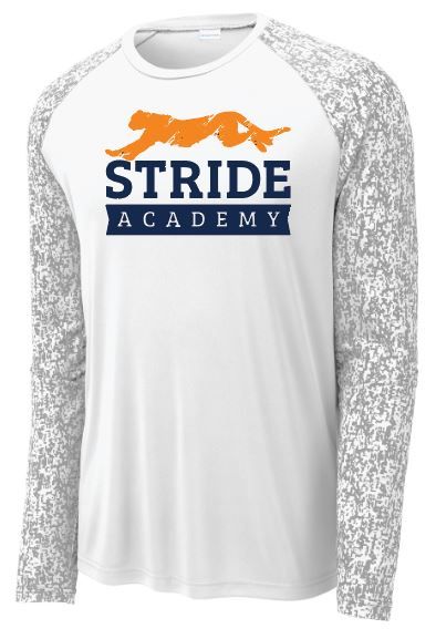 STRIDE SPORT TEK LONG SLEEVE DIGI CAMO TEE