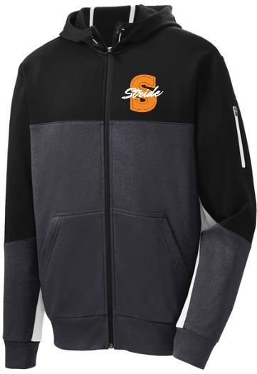 STRIDE FULL ZIP HOODED JACKET
