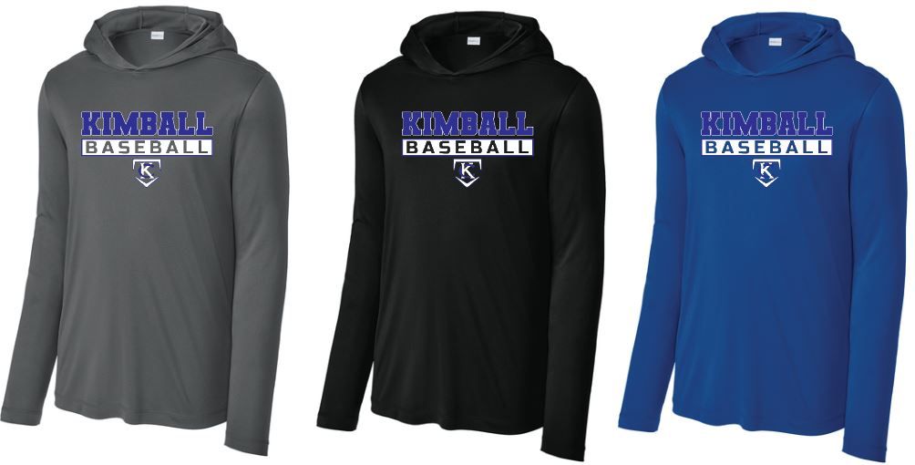 BASEBALL SPORT-TEK LONG SLEEVE HOODIE