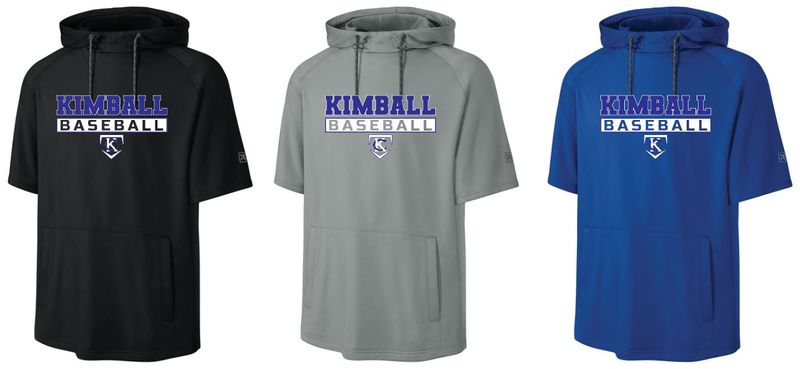 BASEBALL RICHARDSON PERFORMANCE SHORT SLEEVE HOODIE