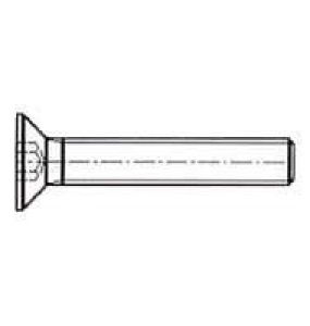 Stoelbout verzonken M8x30 t/m 50mm