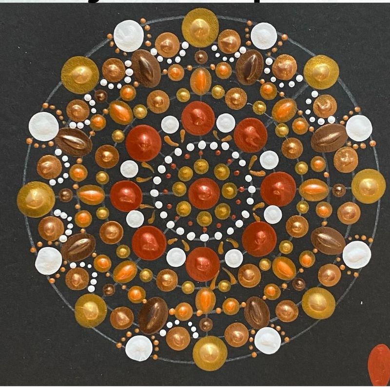 Mandala Dotty Art Paining - 9/10/25
