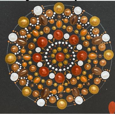 Mandala Dotty Art Paining - 9/10/25