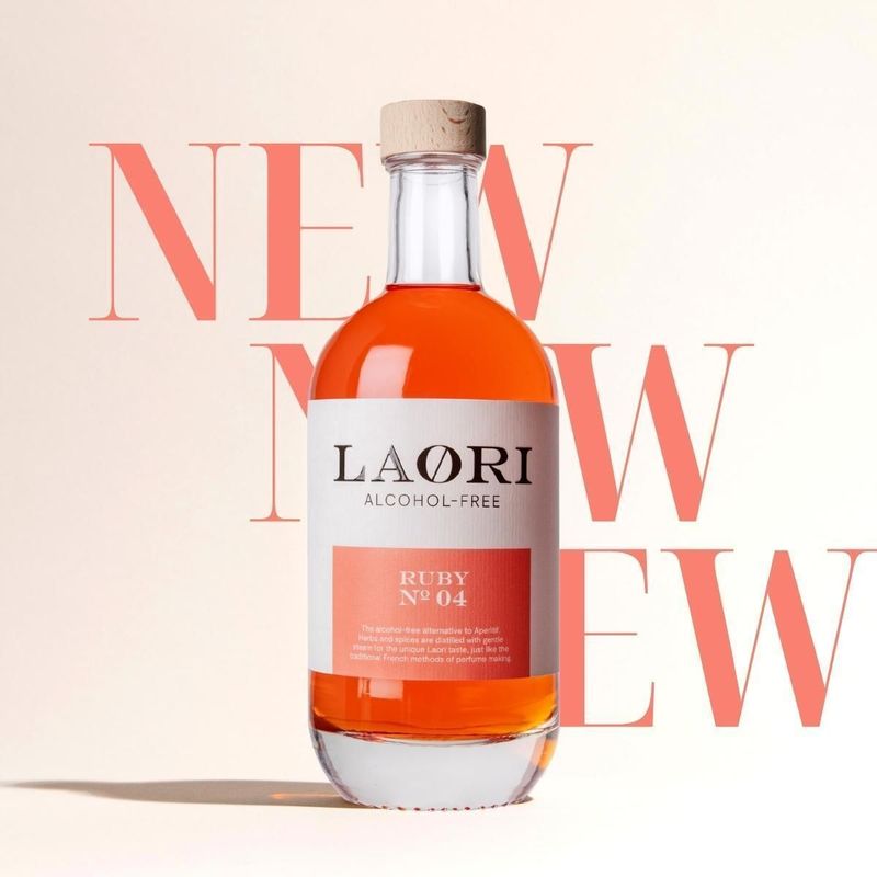 ***APERITIF KLASSIKER *** LAORI Ruby No 4 - Alkoholfreier Aperitif 0,5l
