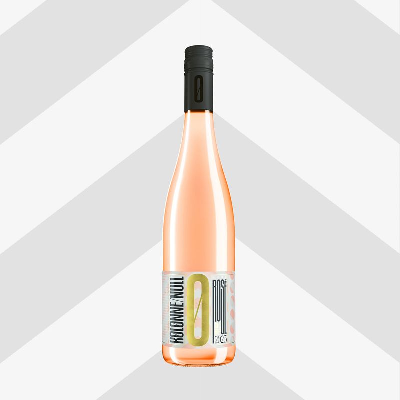 Kolonne Null Rosé Wein - Frischer, süffiger Roséwein – alkoholfrei &amp; voller Geschmack!