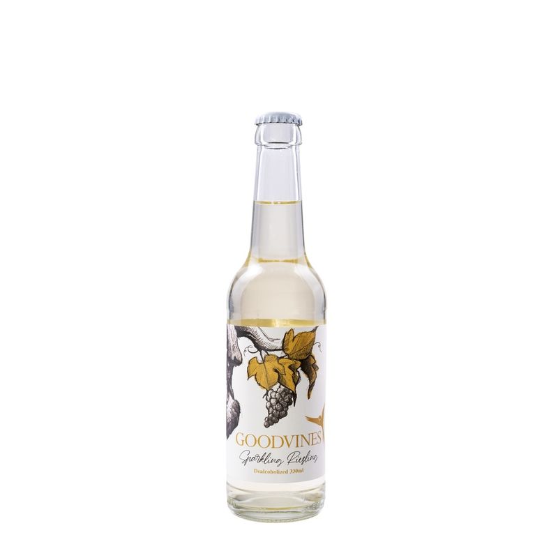 GOODVINES Sparkling Riesling - VEGAN HALAL 0,33l