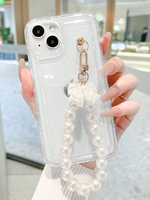 Phone case wristlet