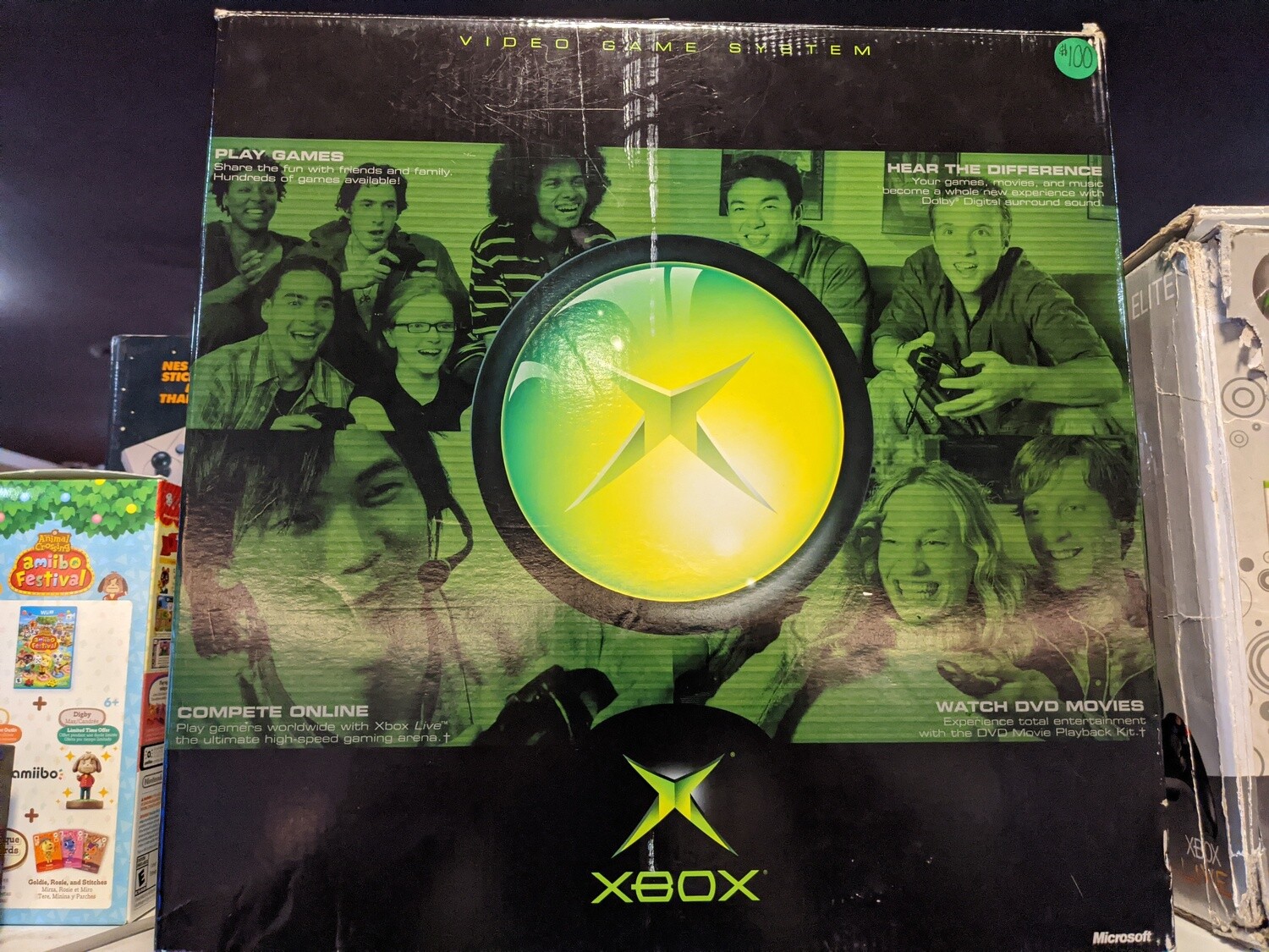 Microsoft Xbox (Black) (CIB)