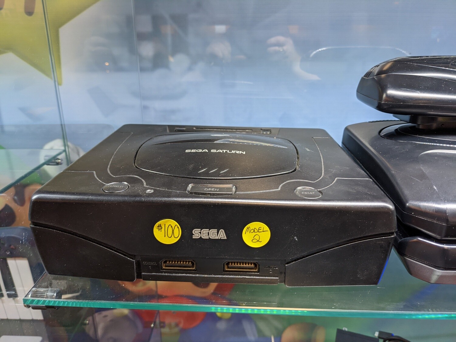 Sega Saturn: Model 1 (Black) (w/ 2 Controllers)