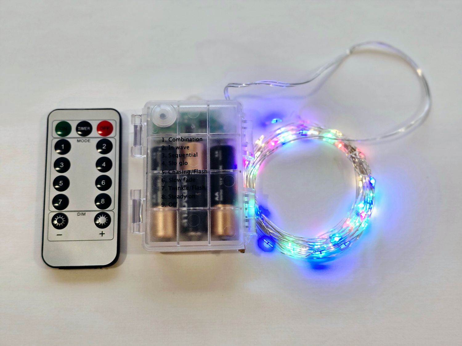 LED Fairy Light with Remote (Battery Powered)