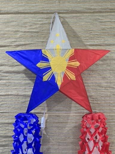 Customised Philippines Flag-Themed Parol 24&quot; with Smart Light