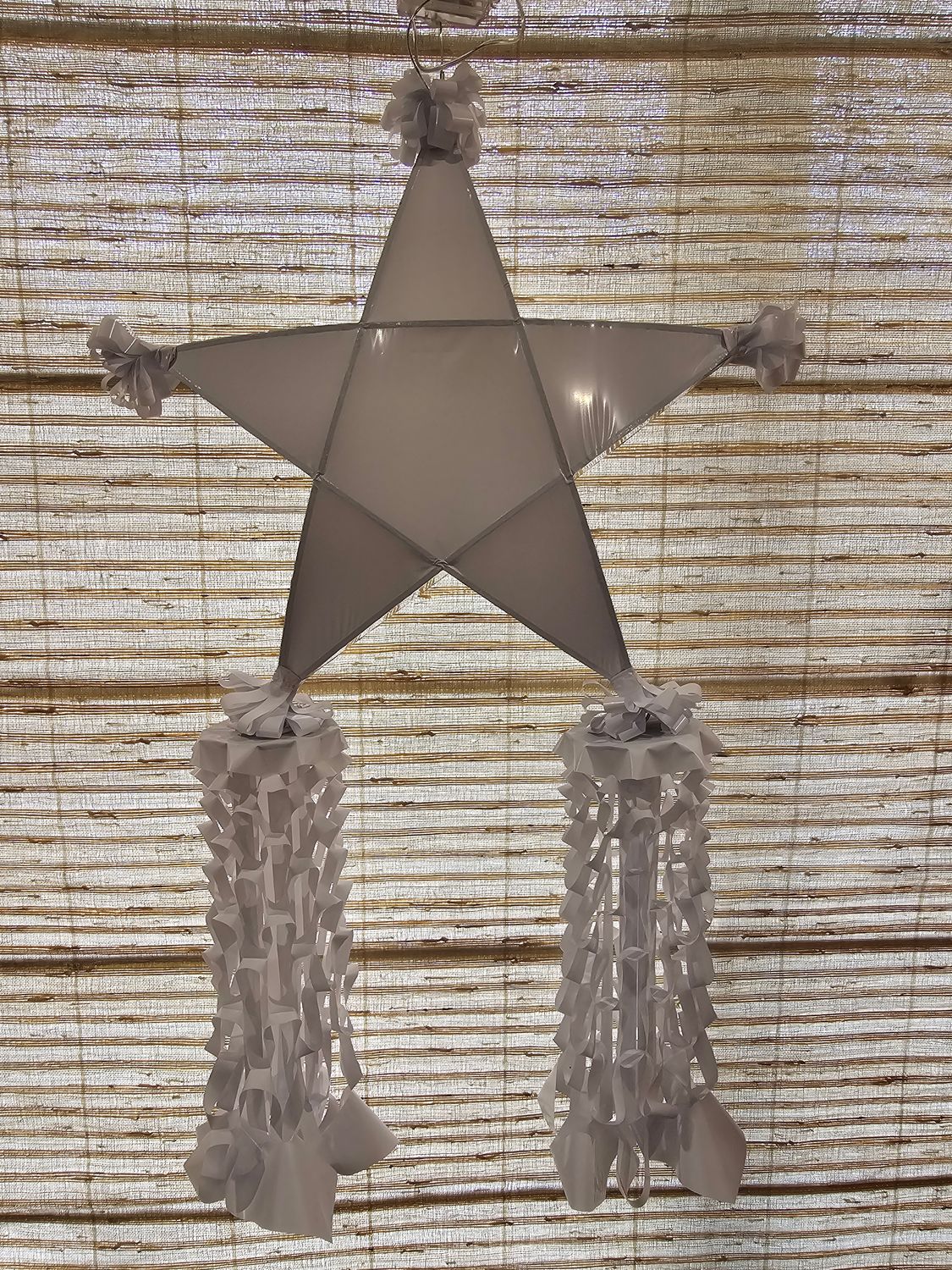PREMIUM ASSEMBLED Traditional Parol Medium Size Powered by Fairy Lights​ - PICKUP ONLY