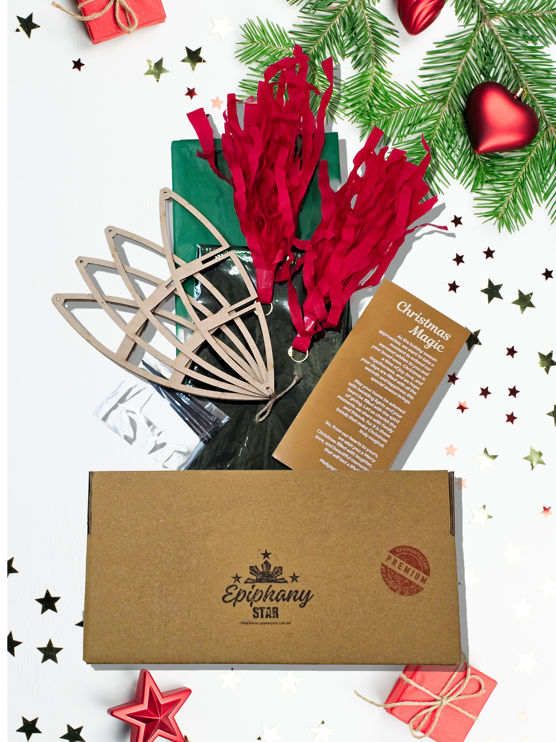 Premium Mini Wood Parol Kit