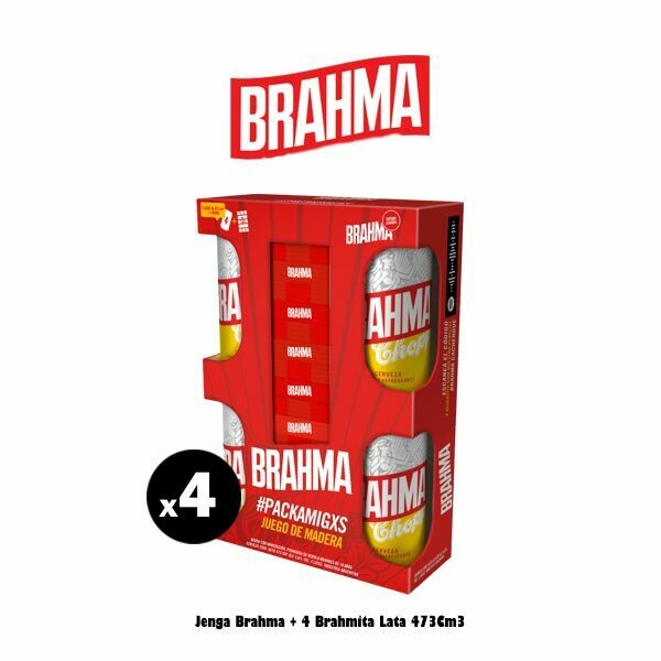 JENGA Brahma + 4 Latas Brahma