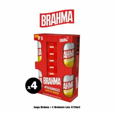 JENGA Brahma + 4 Latas Brahma