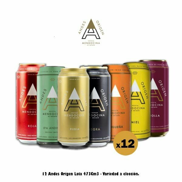 12 Andes Origen Lata 473 Cm3