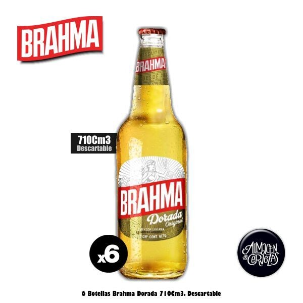 Brahma Dorada 710Cm3 x 6.
