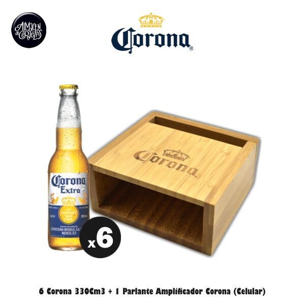 Parlante Amplificador Corona + 6 Corona 330Cm3