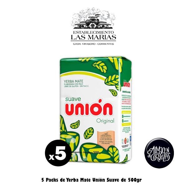 10 Yerba Mate Unión 500gr
