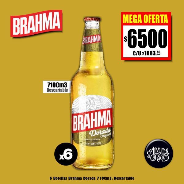 MEGA OFERTA - 6 Brahma Dorada 710Cm3