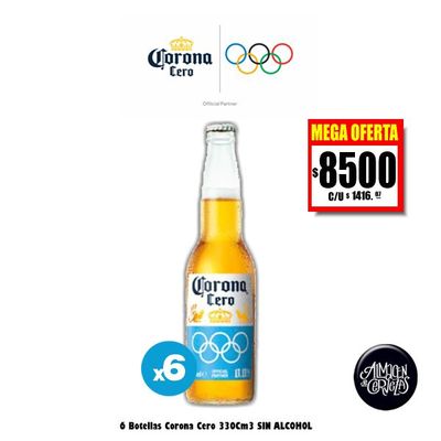 MEGA OFERTA - 6 Corona Cero bot 330Cm3