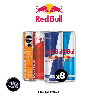8 Red Bull  250Cm3 Lata