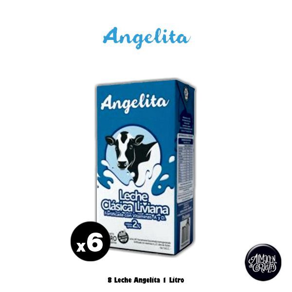 6  Leche Angelita Litro