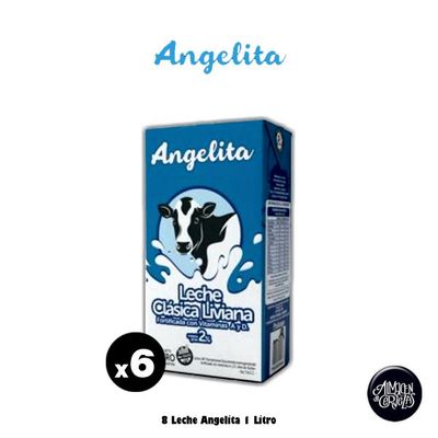 6  Leche Angelita Litro