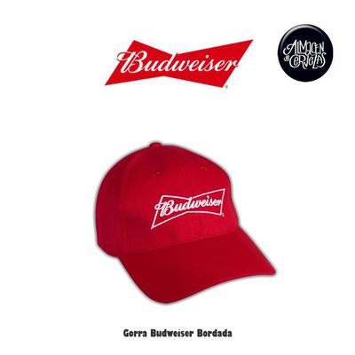 Gorra Bordada Budweiser