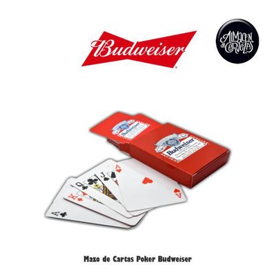 Mazo Cartas Budweiser Poker