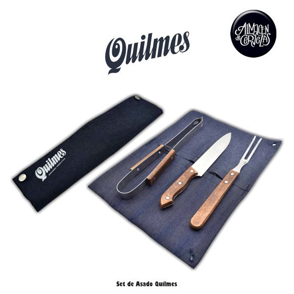 Kit Cubiertos Parrilleros Quilmes