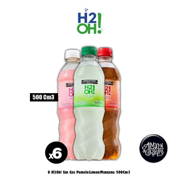 6 H2Oh! SIN GAS 500Cm3