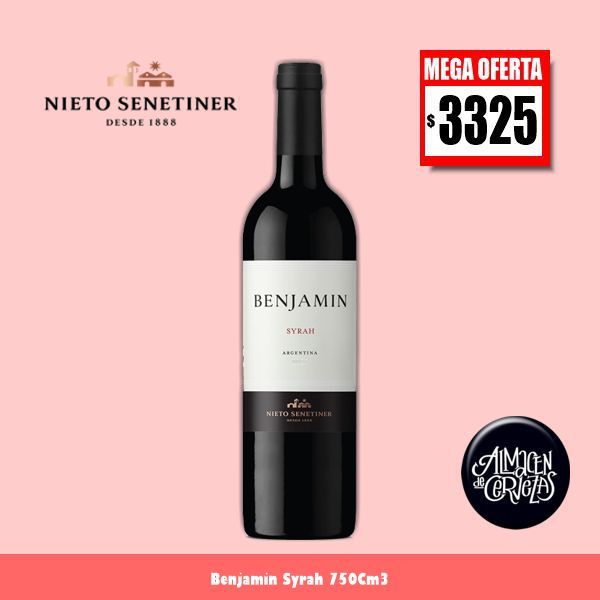 BENJAMIN Nieto Syrah 750Cm3