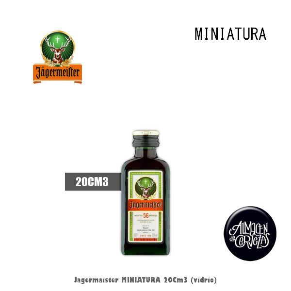 Jägermeister 20Cm3 MINIATURA