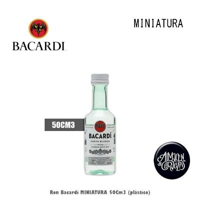 Bacardi Carta Blanca 50 Cm3 MINIATURA