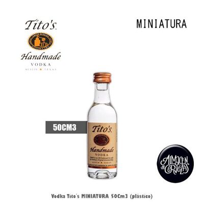 Vodka Tito´s 50Cm3 MINIATURA