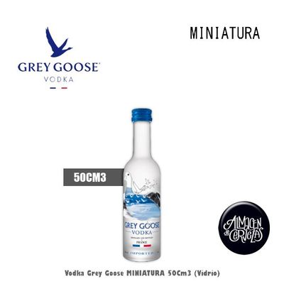 Vodka Grey Goose 50Cm3 Vidrio - MINIATURA