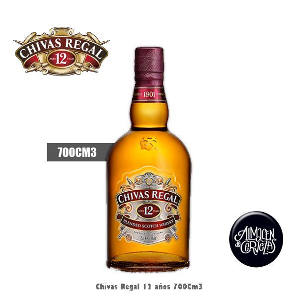 Chivas Regal 12 años 700Cm3