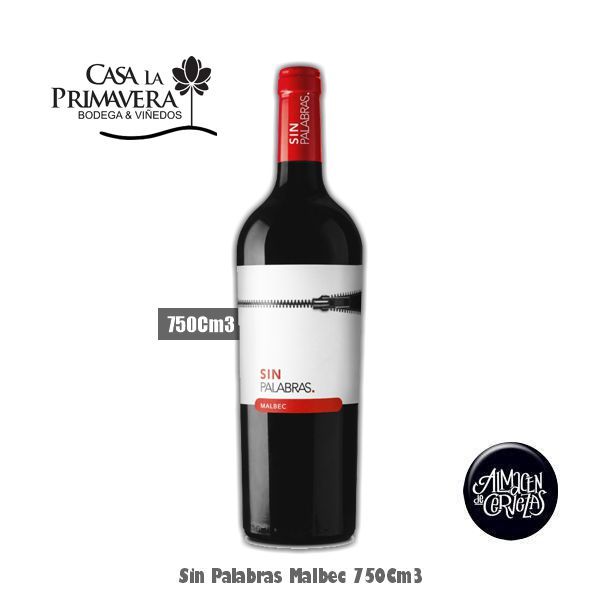 Sin Palabras Malbec 750Cm3