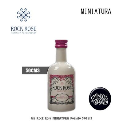Gin Rock Rose Pomelo 50CM3 - MINIATURA