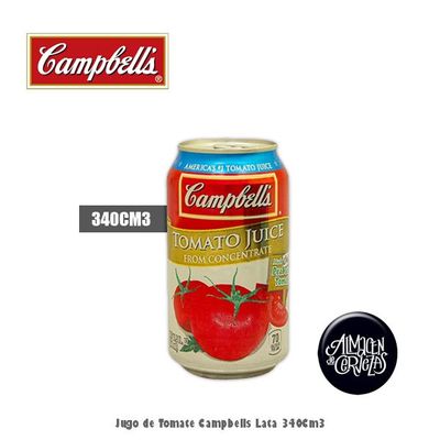 Jugo de Tomate Campbell´s Lata 340Cm3