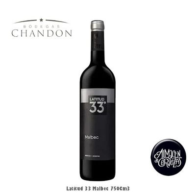 Latitud 33° Malbec 750Cm3