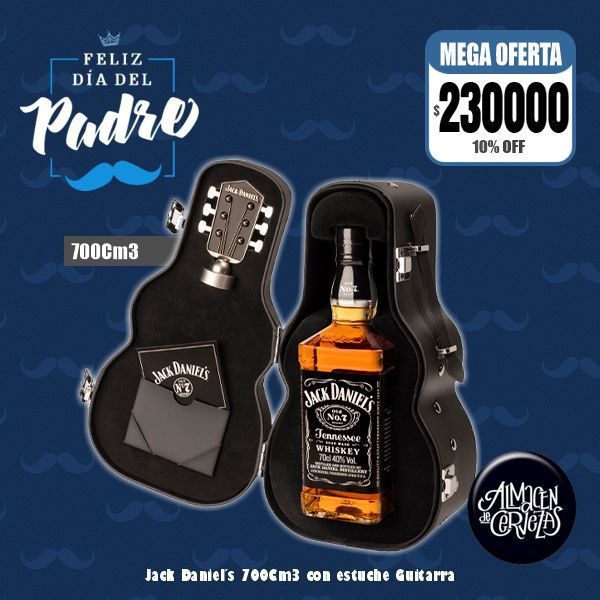 Día del Padre - Estuche Guitarra + Jack Daniel´s 700Cm3