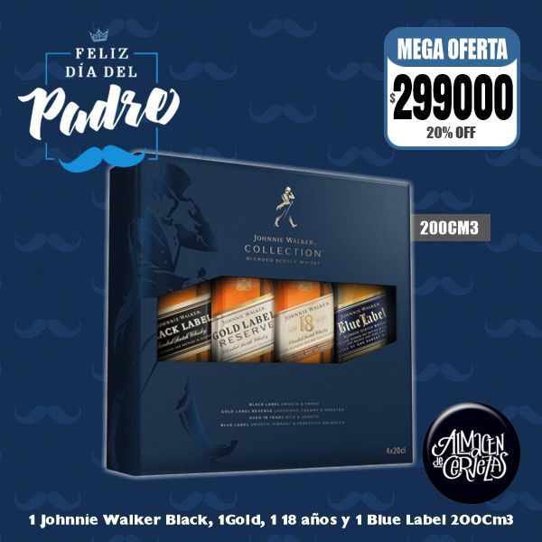 Día del Padre - ​Johnnie Walker Collection 200cm3.