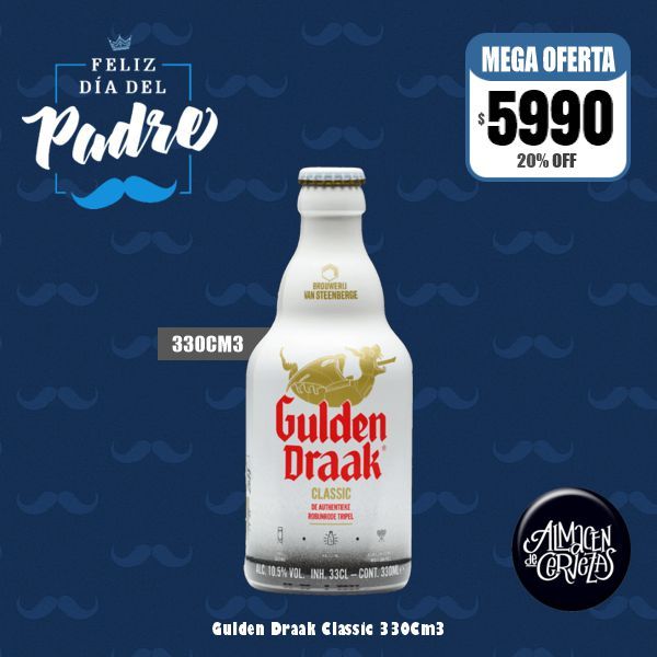 Día del Padre - Gulden Draak Classic 330Cm3