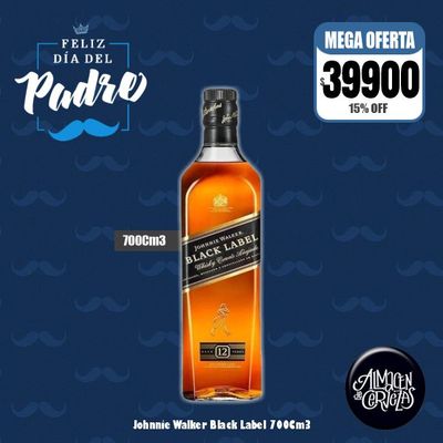 Día del Padre - Johnnie Walker Black Label 700Cm3 .