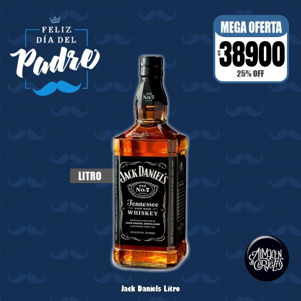 Día del Padre - Jack Daniel´s LITRO