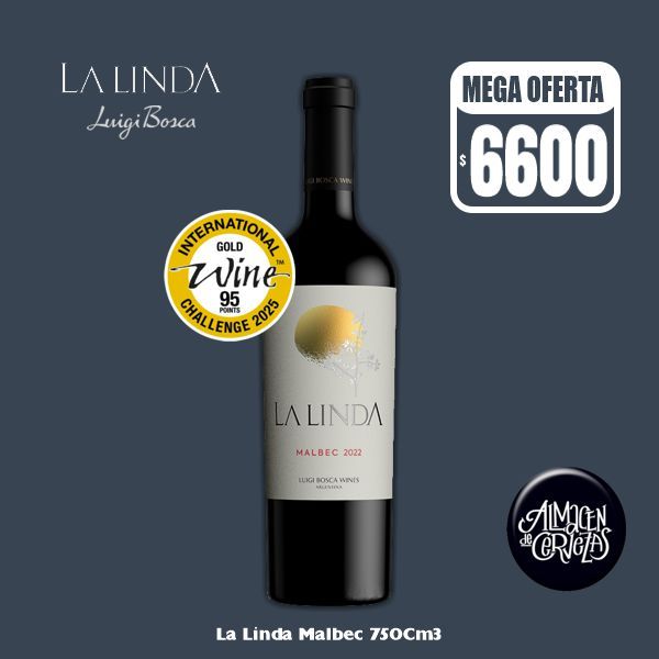 GOLD WINE - La Linda Malbec 750m3