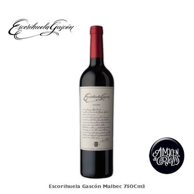 Escorihuela Gascón Malbec 750m3