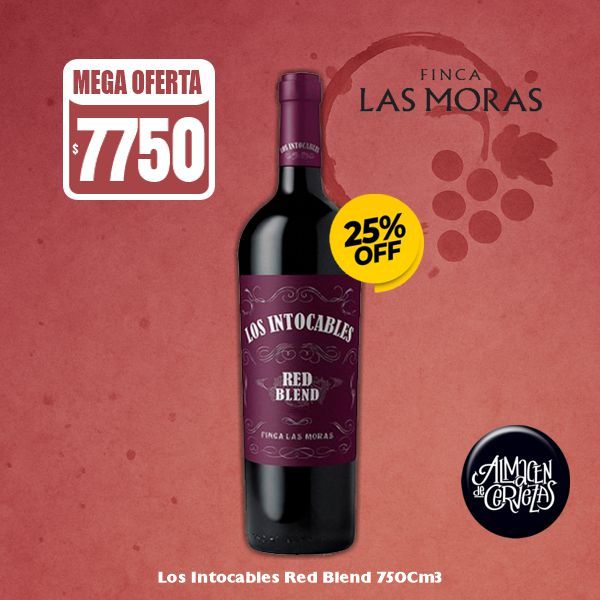 MEGA OFERΤA 25% - Los Intocables Red Blend 750Cm3
